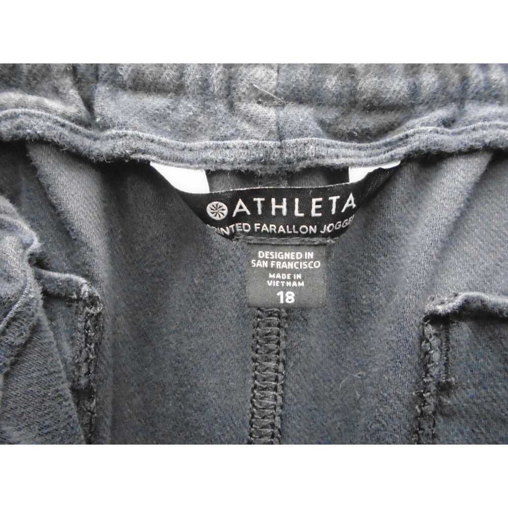 Athleta Farallon Ankle Jogger Pants Womens Size 18 (40x28) Stratum Camo Active - Picture 3 of 11